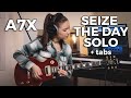 Avenged Sevenfold - Seize the day solo (+tabs)