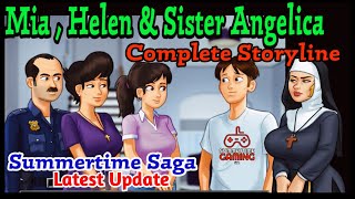 Mia,Helen & Sister Angelica Full Walkthrough | Summertime saga 0.20.1 | Complete Storyline screenshot 3