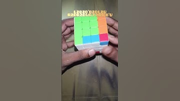 Cuboid in a Cube (4×4×4)•• #shorts •• #youtubeshorts •• #rubikcube •• #viral •• #tranding •• #trick