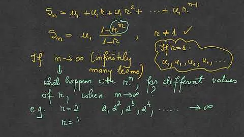 Infinite Geometric Series