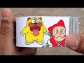 Ninja Hattori Cartoon Flipbook #2 | Kanzo Hattori helps Shinzo Flip Book | Flip Book Artist 2022