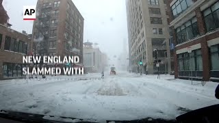 Famous New England slammed with heavy snow storm Profile