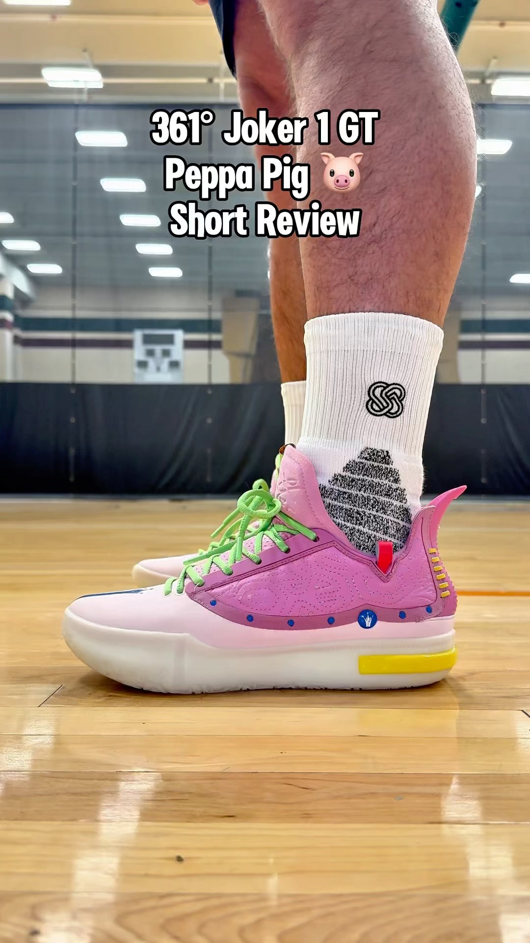 361° Joker 1 GT “Peppa Pig” — elite tech in a loud, fun colorway