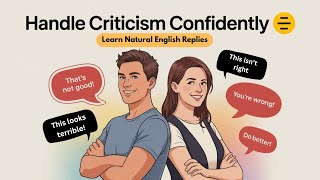 Effective Replies for Handling Criticism ✨ | Communication Tips!