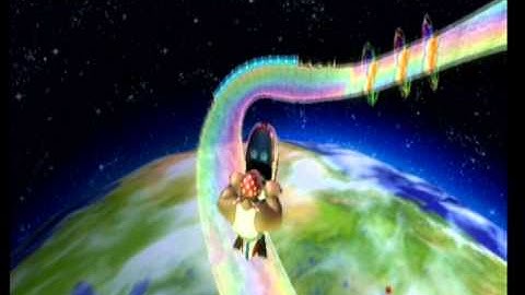 (MKWII) Rainbow Road Breaking Boundaries Left Side