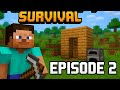 I bulid my house in minecraft survival series 🏡♥️||episode 2||captan_nila_playz||#minecraft