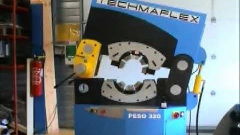 Swaging / Crimping Machine PESO320 Open Head for Hydraulic Hose Assembly