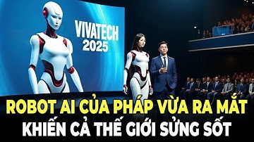 Pháp Gây Chấn Động Với Robot AI Kỳ Lạ Nhất  Từ Trước Đến Nay Tại Vivatech 2025