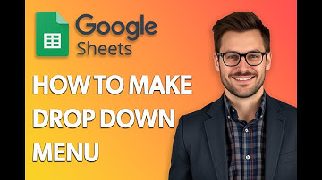 How To Make A Drop Down Menu In Google Sheets (Quick Guide) [Step by Step Guide]