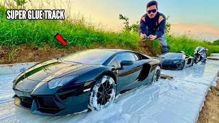 RC Different Type of Cars Vs Liquid Adhesive Glue Track – Chatpat toy tv