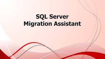 SA: SQL Server Migration Assistant