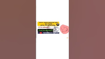 kptcl junior assistant cut off 2022 |kptc update#shorts #kptcl #youtubeshorts #ytshorts