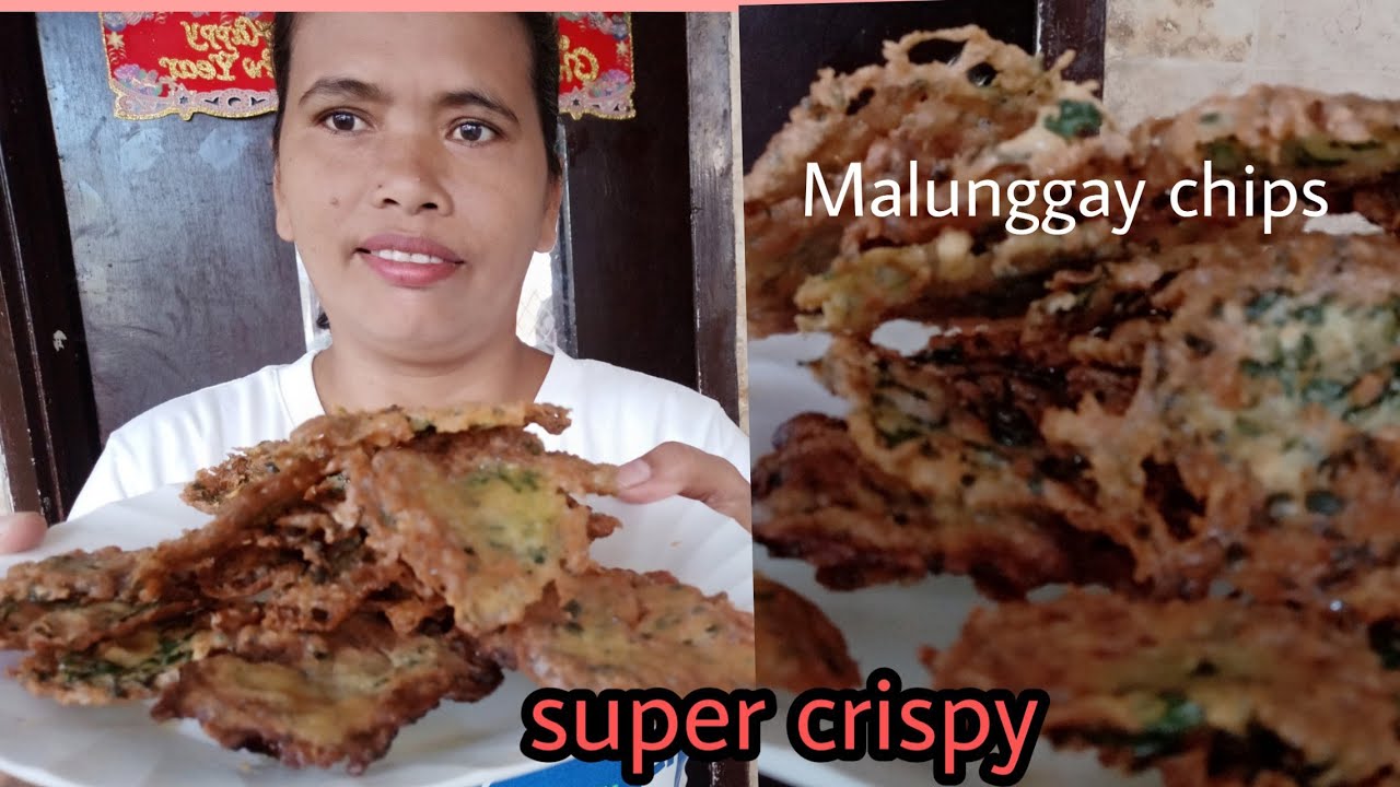 SUPER CRISPY MALUNGGAY CHIPS/ super tipid at healthy - YouTube