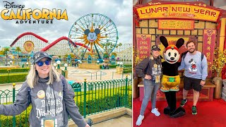 Disney California Adventure MY FIRST TIME! Cars Land, Pixar Pier, Lunar New Year, Avenger's Campus!