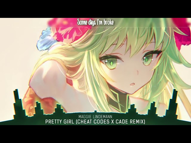 「Nightcore」→ Pretty Girl Remix Lyrics【1 HOUR】 class=