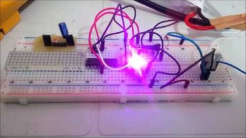 RGB Led Uygulaması-MikroC