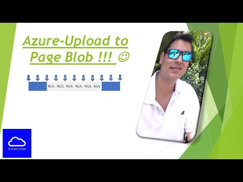 Azure - Upload to Page Blob ?