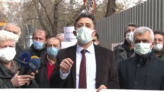 Stklara Kayyım Basın Toplantısında Polis Baskısıyla Gürültü Yaparak Sesimizi Kısmaya Çalıştılar