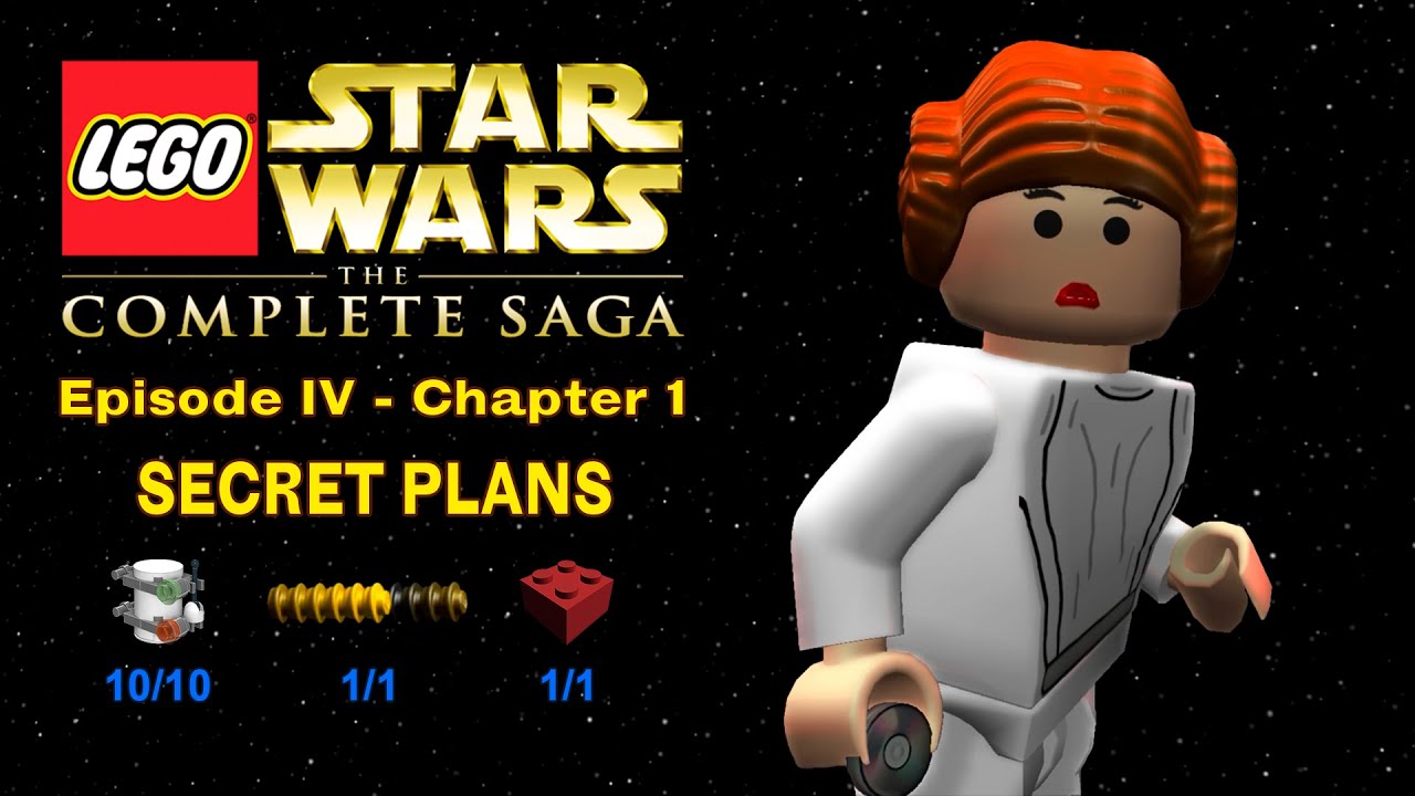 [100% Guide] LEGO Star Wars: TCS - Episode IV, Level 1 