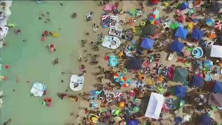 Miami Beach trashed after 'Floatopia' event