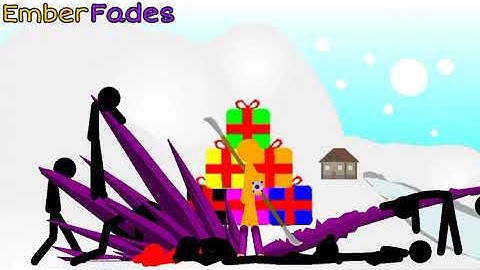 (ReUploaded) Christmas Collab entry | #FlamingStickman | Sticknodes | Christmas Animation
