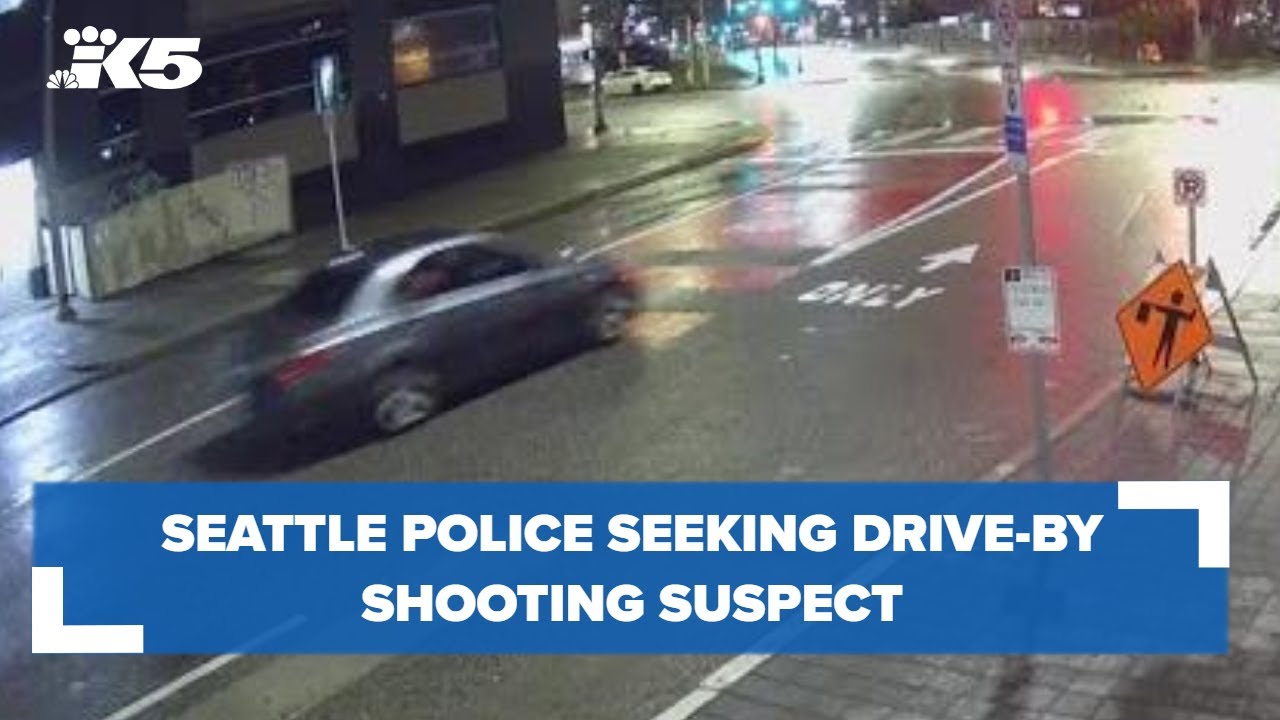 Seattle police seeking suspect in drive-by shooting - YouTube