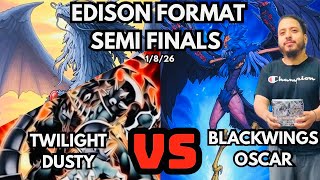 Edison Format Semi Finals: Lightsworn Vs Blackwings!