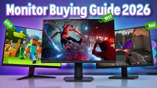 Choose the Perfect Monitor in 2026 | Monitor Buying Guide 2026 for Gaming &amp; Editing