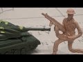 Мультики про машинки и военную технику Солдатики игрушки пластмассовые игрушечные войны мультфильм