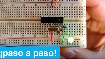 Curso de pics desde cero con un enfoque 100% práctico. Lección 1 (PIC 16f84a prende y apaga un led)