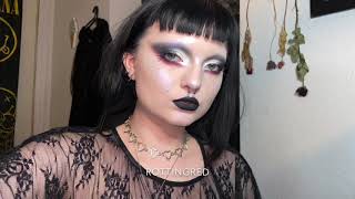 Makeup Tutorial 15 - Classic Vampy Goth ~ RottingRed