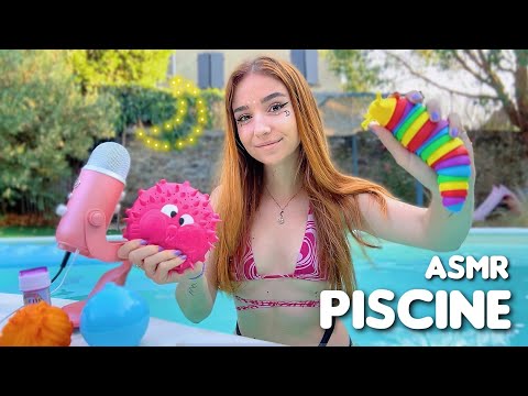 ASMR PISCINE ☀️ #4