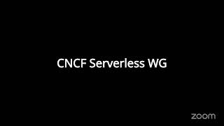 CNCF Serverless WG - 2025-11-20