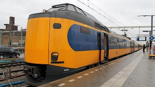 Dutch Train Ride .. Leeuwarden to Zwolle (Passenger View)