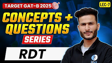 GAT B Question Practice with Concepts 2025: Recombinant DNA Technology