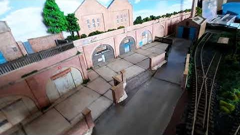 Micro oval N gauge layout- part 10