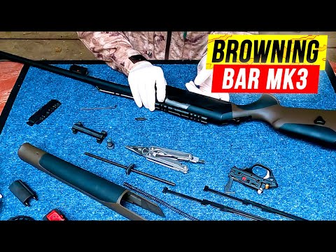 Полный РАЗБОР Browning Bar MK3. Сборка / разборка браунинг бар мк3