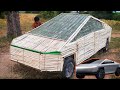 Make the most Awesome Bamboo Tesla Cybertruck Car