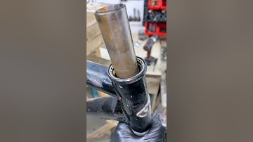 Full Guide: Removing a Retro Bike Headset #mtb #bikerestoration #vintagebike #bikerepair