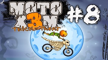 MOTO X3M Bike Racing Game - Update Halloween All levels Gameplay Walkthrough Part 8 (iOS, Android)
