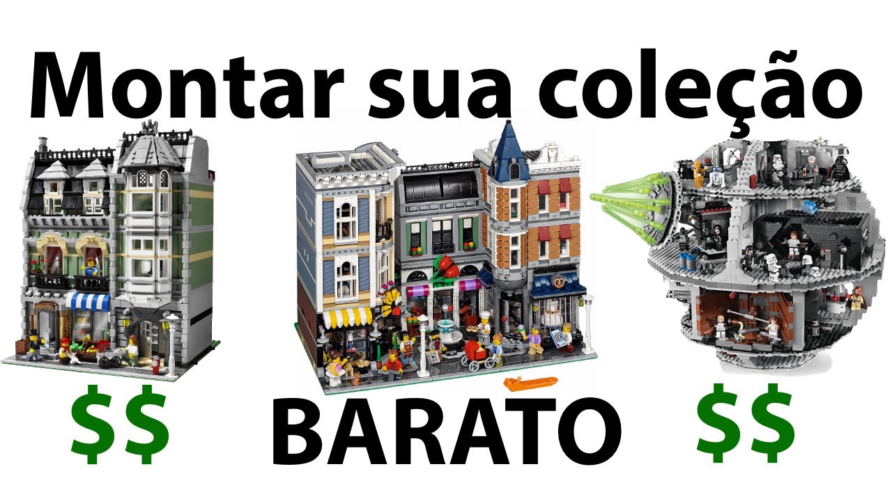 Como comprar Lego mais barato para sua coleção - YouTube