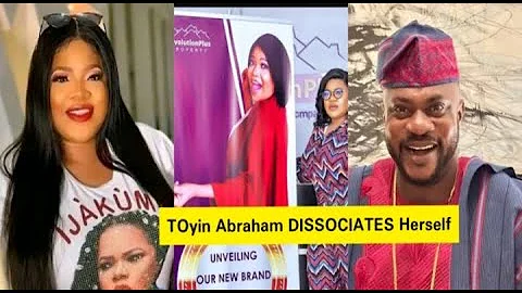 YORuba movie actress, Toyin ABRAHAM (Kolawole AJEYEMI) DISSOCIATE Herself | ODUNLADE Adekola
