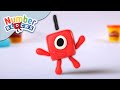 Youtube Thumbnail @Numberblocks - Number One | Play-Doh