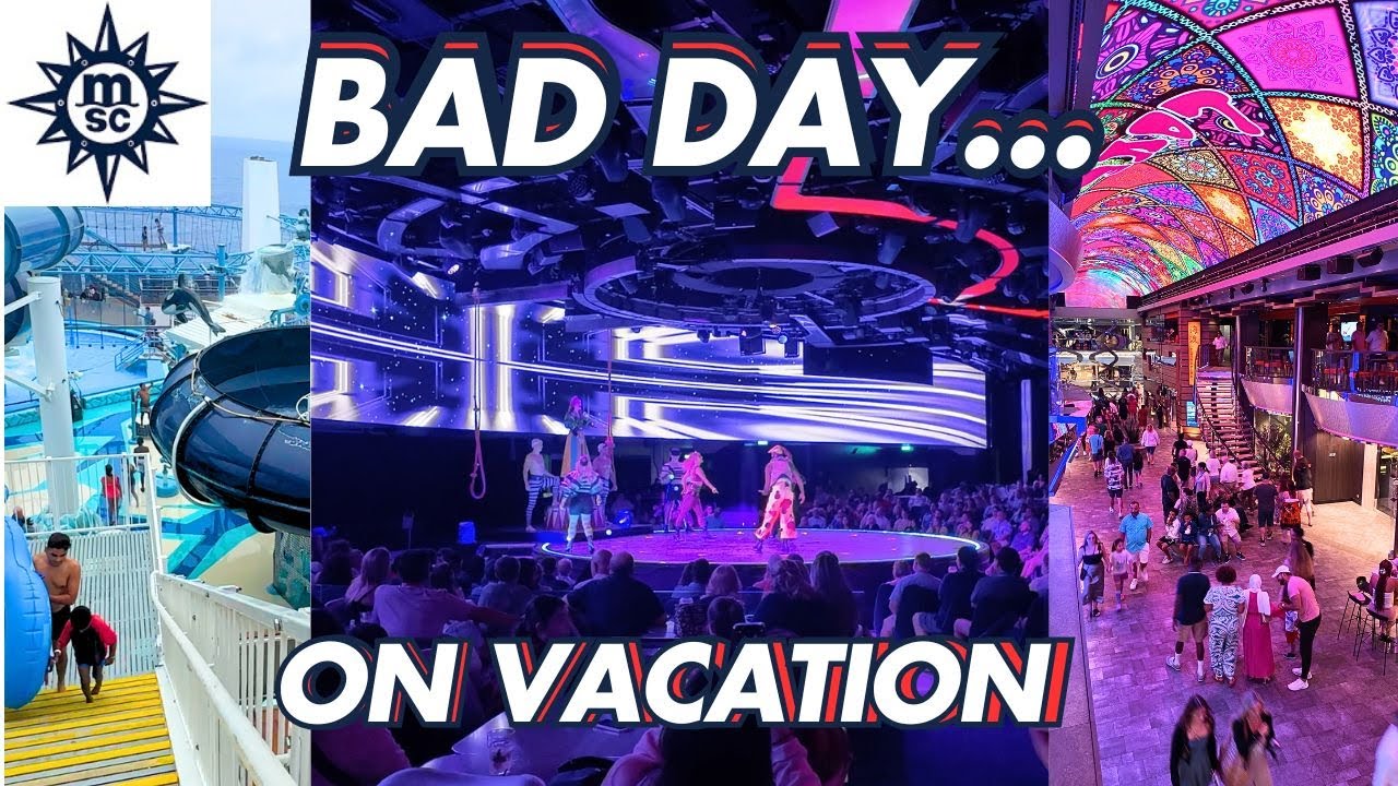 Family Drama and An Injury On Vacation!!! | Houdini Show MSC Meraviglia