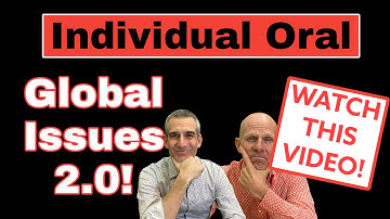 IB English - IO - Refining the Global Issue 2.0