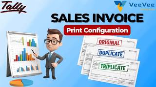 TallyPrime Sales Invoice Print Copies Original, Duplicate & Triplicate | Tamil | VeeVee Infotech
