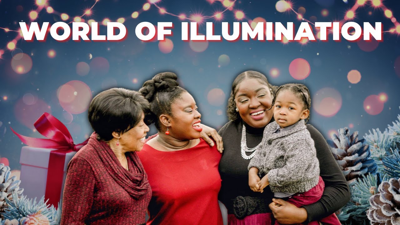 WORLD OF ILLUMINATION CHRISTMAS DRIVE THRU LIGHTS IN ATLANTA YouTube