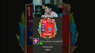 CALIFICANDO LA PLATILLA DE @JhoyberComedy EN FC MOBILE #fcmobile #fifamobile #4nroo