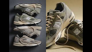 KITH x New Balance 991 & 991v2 "Vetiver" & "Moonrock" - Official Reveal!