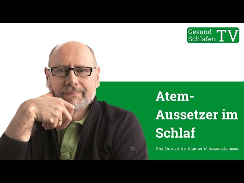 Schlaf-Wissen aus Erfahrung - Atemaussetzer im Schlaf - Gesundheitsrisiko Schlafapnoe